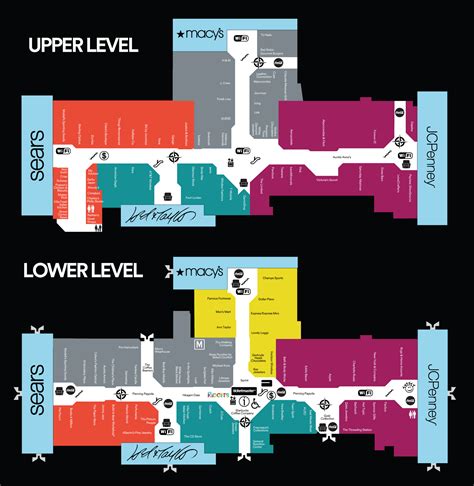 rockaway mall map stores.